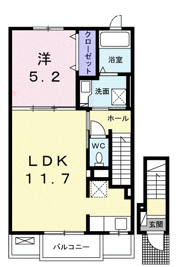 メゾングレーヌ網干新在家Ａ