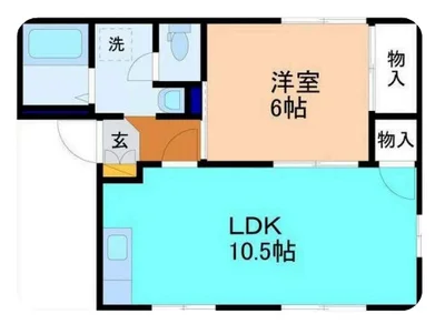 KIT【ゆったり1LDK♪】駐車場有☆Wi-Fi無料☆快適設備