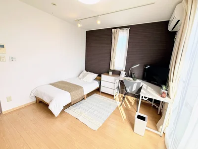 　【Wi-Fi無料!】【Gメッセ徒歩７分】マンスリータウン上中居町D