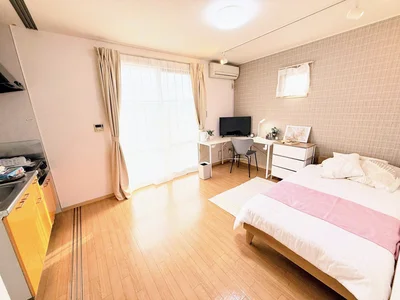 　【Wi-Fi無料!】【Gメッセ徒歩７分】マンスリータウン上中居町D