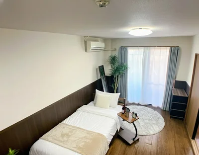 　【2人入居ＯＫ】【Gメッセ徒歩７分】【Wi-Fi無料☆】マンスリータウン下之城A