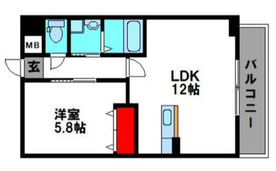 トーマンスリー岡山市南区豊成★敷地内駐車場有り★(岡山市南区豊成1丁目)