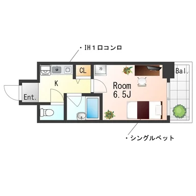 ☆Sステイ三宮駅前6☆【禁煙ルーム・1K】