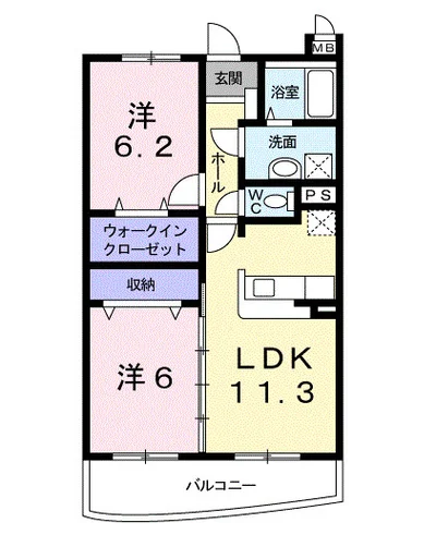 アベニール三鷹　Ｒ