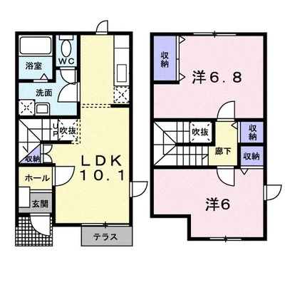 ニュ－プリムロ－ズ　Ⅱ棟