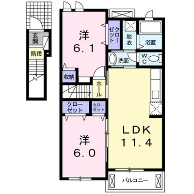 ロイヤルパレス　ラ・ノビアＢ