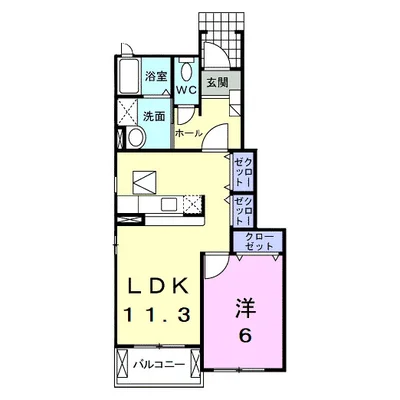 クラールＳ・Ｓ　Ｂ棟