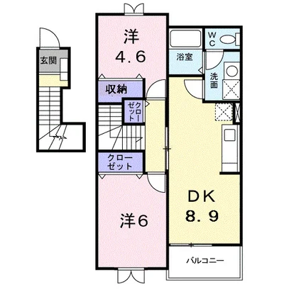 ヴィラ　チェリーブロッサムＢ