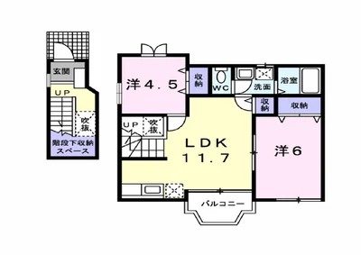 メロディーハイム横入川　Ａ