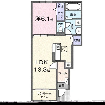 カーサ・ラッフィナートⅡ　Ｂ