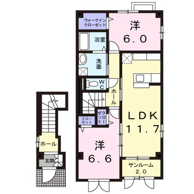 カーサ　クラールＡ