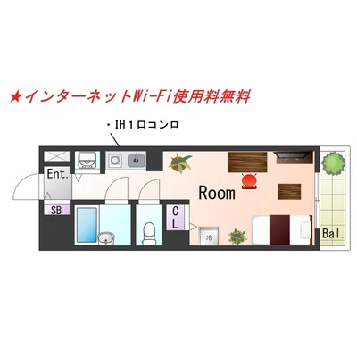 Sステイ西明石YK小久保【禁煙ルーム・Wi-Fi無料】