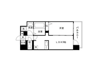 OneLife新大阪ウエストアドバンス2nd【▼浴室乾燥機、洗浄機能付き便座、独立洗面台付の1LDK】