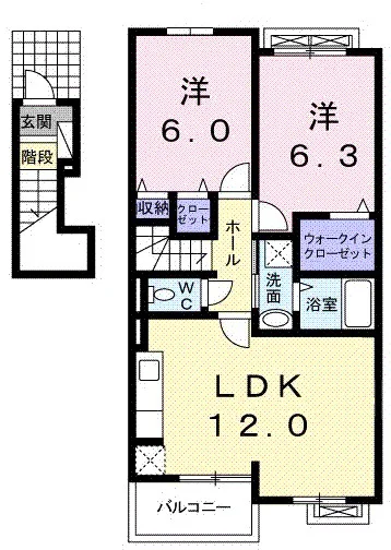 アパルトマン　ベールＡ