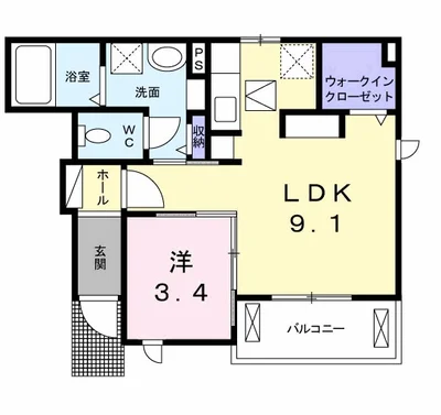 グランディール枝堀Ａ