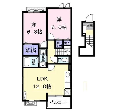 メゾン・ド・ソレーユⅡＢ