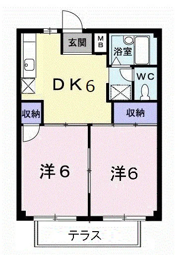 田胡ハイツ　Ａ