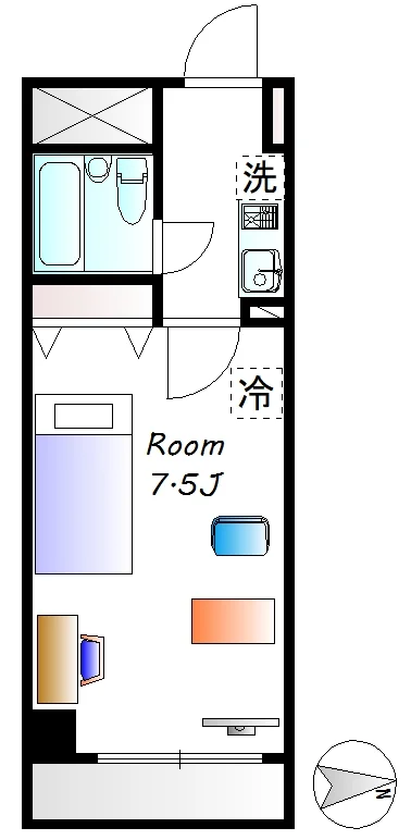 【高崎駅西口徒歩10分！】🍀グランマンスリー高崎鞘町🍀単独光回線ネット無料🛜✨🛍️近隣商業施設多数で生活便利⭐