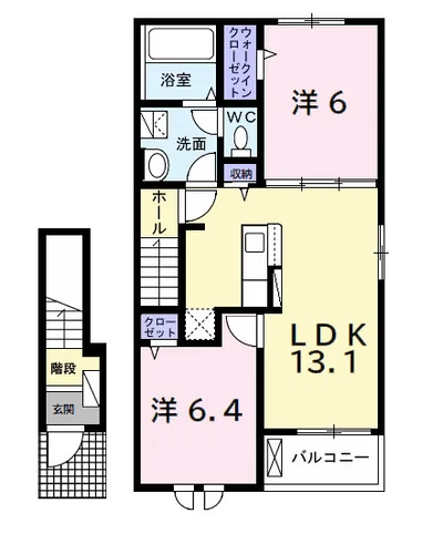 サン　ヴェール　大芝　Ⅲ　Ｂ