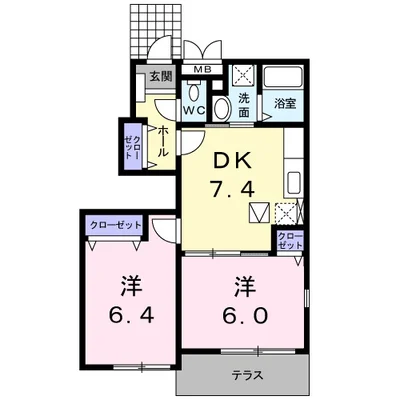 パル　レジデンス三番割Ａ