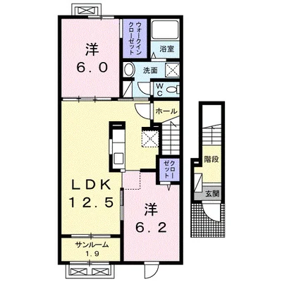 ソレイユ福岡 B