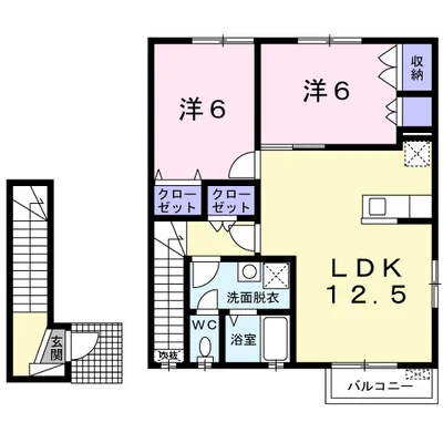 コンフォート岡小名A