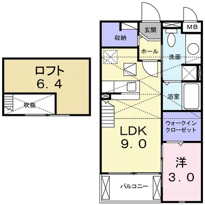 グレイスヴィラ川中島　Ａ