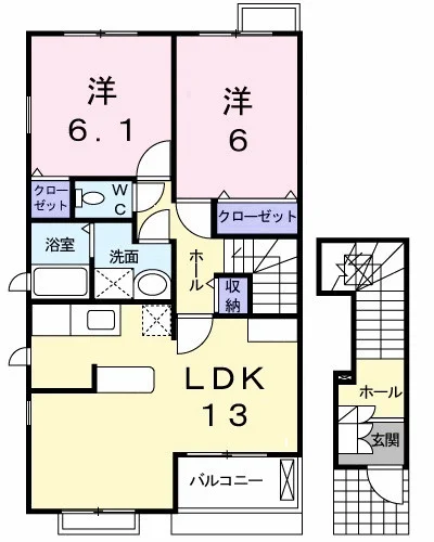 ルナパレス　Ｃ