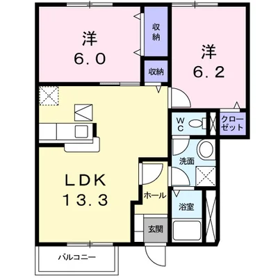 クレセント上乃木Ｂ