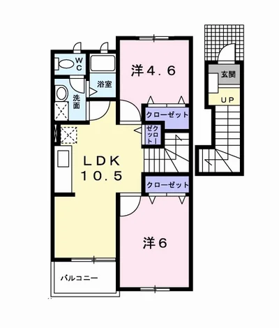 プラシード上ノ山　Ａ