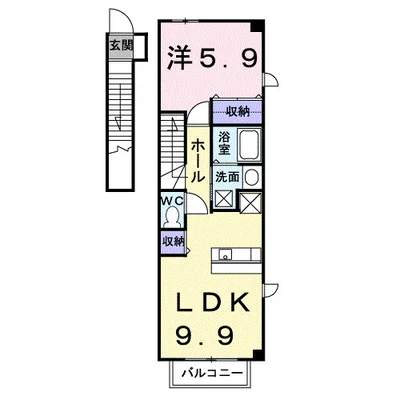 レイベルポート松元D棟