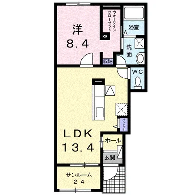 エアリー　カーサＡ