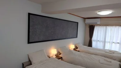 【広々1Rのお部屋✨】上福岡アーバンハイツ 📌無料Wi-Fi/充実の家具家電・食器付き/Refa設置/5~6月空き有