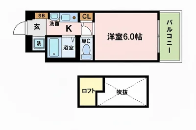 TR淀屋橋WEST1【ネット無料・新規オープン・利便性◎・住環境◎・スーパー間近・ロフト付】