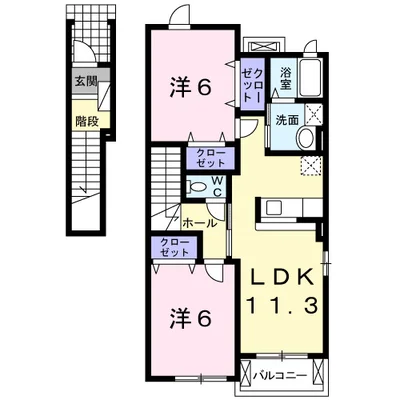 プレーザントハウス　Ｆ