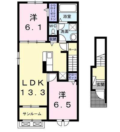 八街アパートＣ