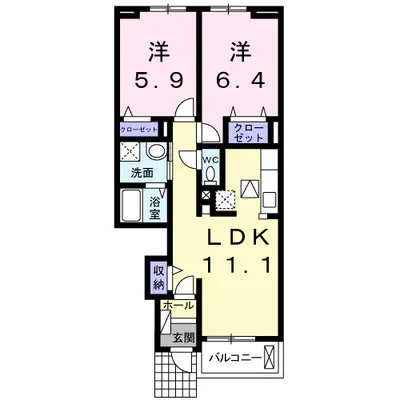 オーチャード　ビレッジＡ