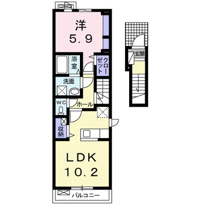 エルハーベン塩屋　Ａ