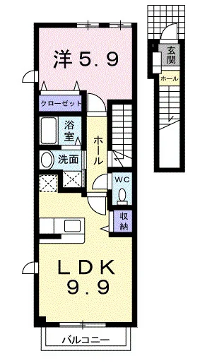 パステーク・古川　Ａ棟
