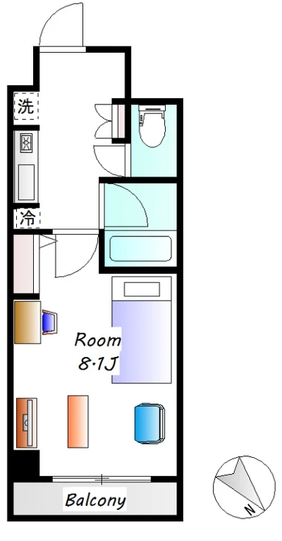 【新潟駅ロータリー直結！】🍀グランマンスリー 新潟駅北口Ⅰ🍀🌈防音性の高いRCマンション✨インターネット無料📶🏪🎉