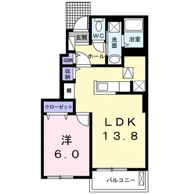 カサフェンテ小室　Ａ棟