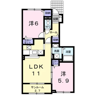 サンリッツ　ヒキノＢ