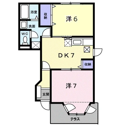 グリーンコート東館　Ｄ