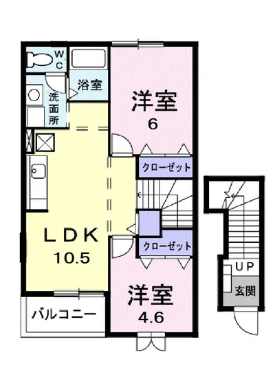 アヴェニューフォンテーヌ　Ｃ
