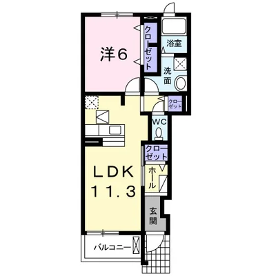 パインテール　ヴィレッジ　Ａ棟
