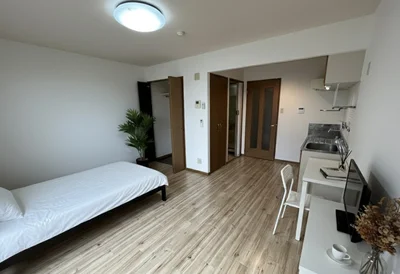 【岐阜市茜部菱野/岐阜駅から車10分/人気の茜部エリア/駐車場アリ/Wi-Fi無料】（マンスリーベースＪＰ G024)