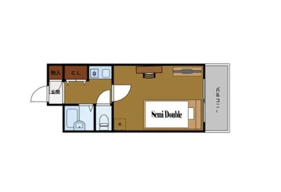 【｜駅近×静音｜複数部屋契約可｜禁煙｜セミダブルベッド｜家具家電一式】BraTTo堺フォンティーヌ