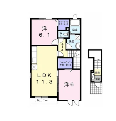 ヴィラ　カルム　Ａ