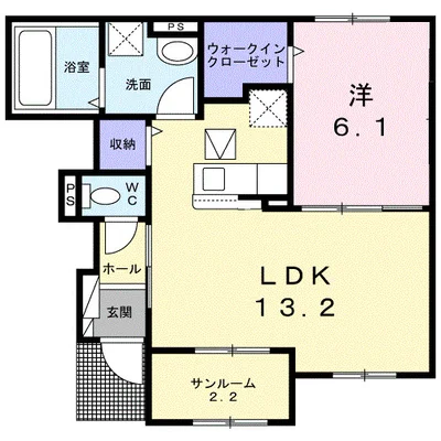 エスポワール谷町　Ｂ