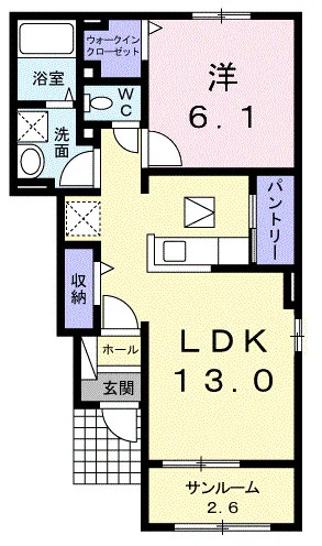 ヴィラーリエージュＢ
